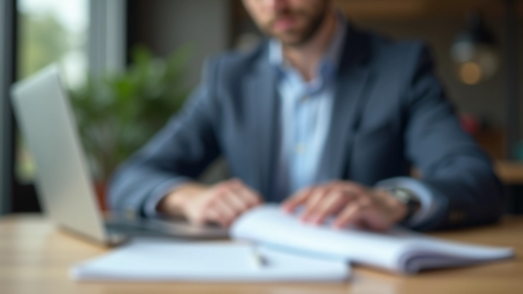 Freiberufler beim Erfassen von Einnahmen und Ausgaben in einer Tabelle